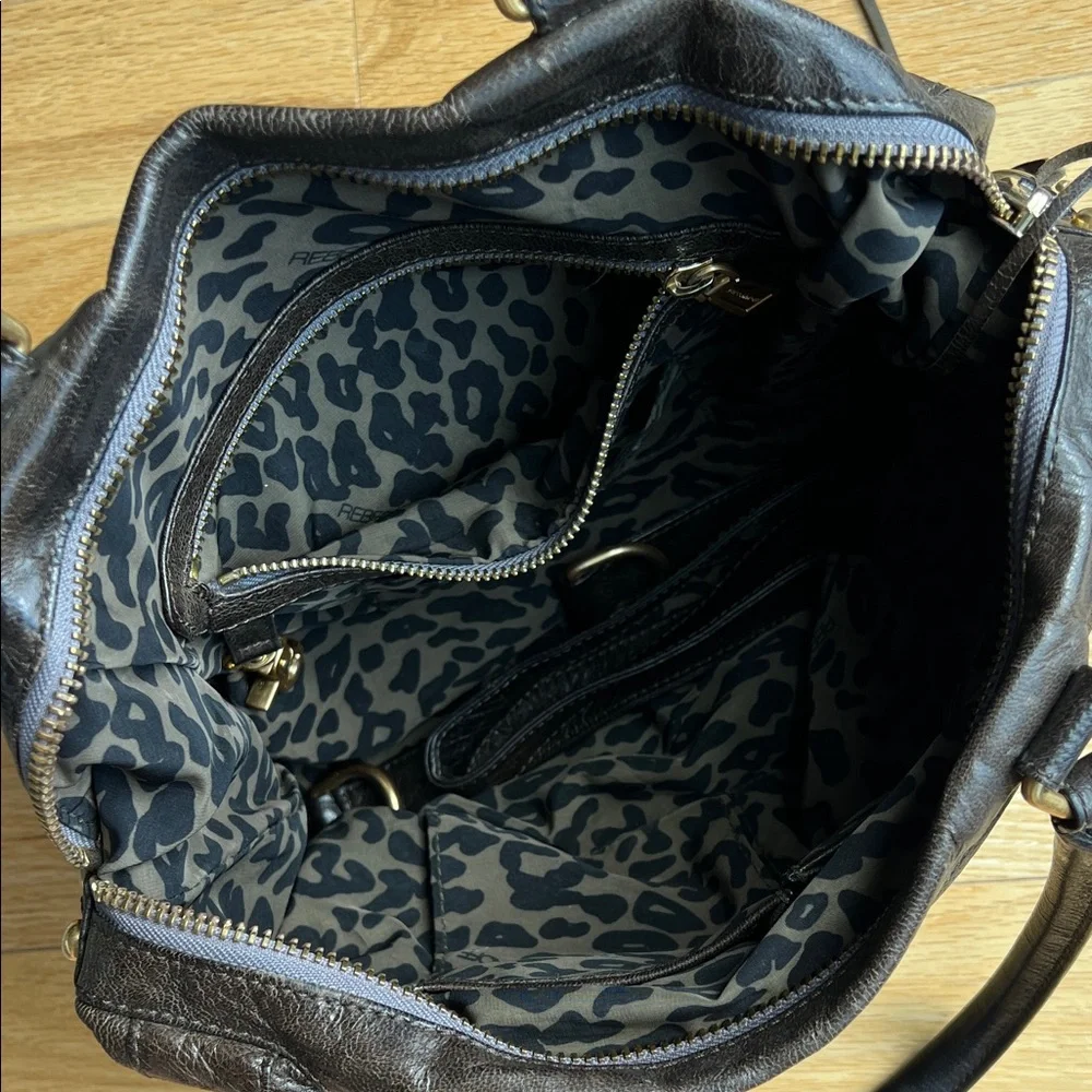 Grey Leather Handbag - Picture 3 of 7